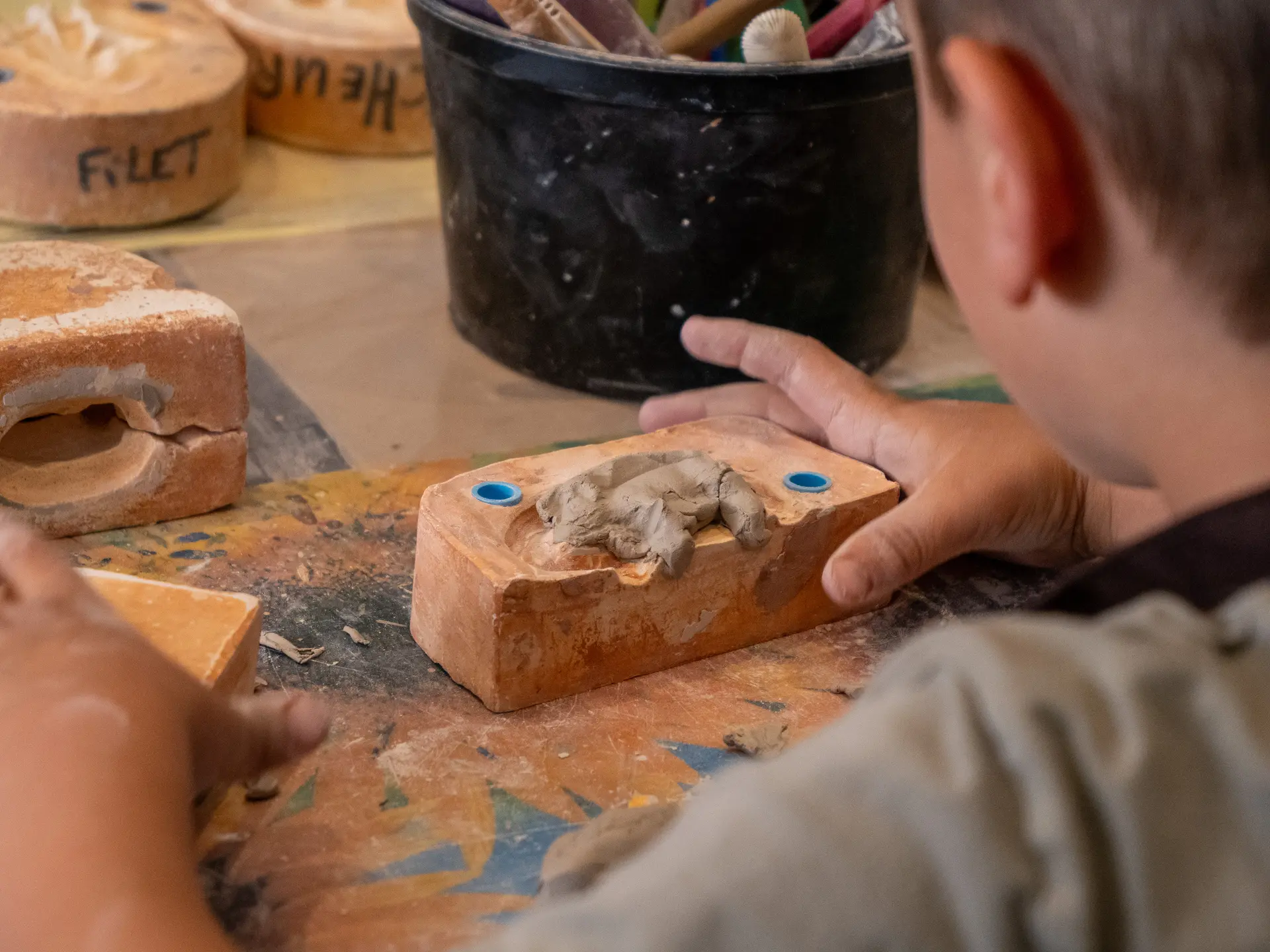 Ateliers de modelage de l'argile