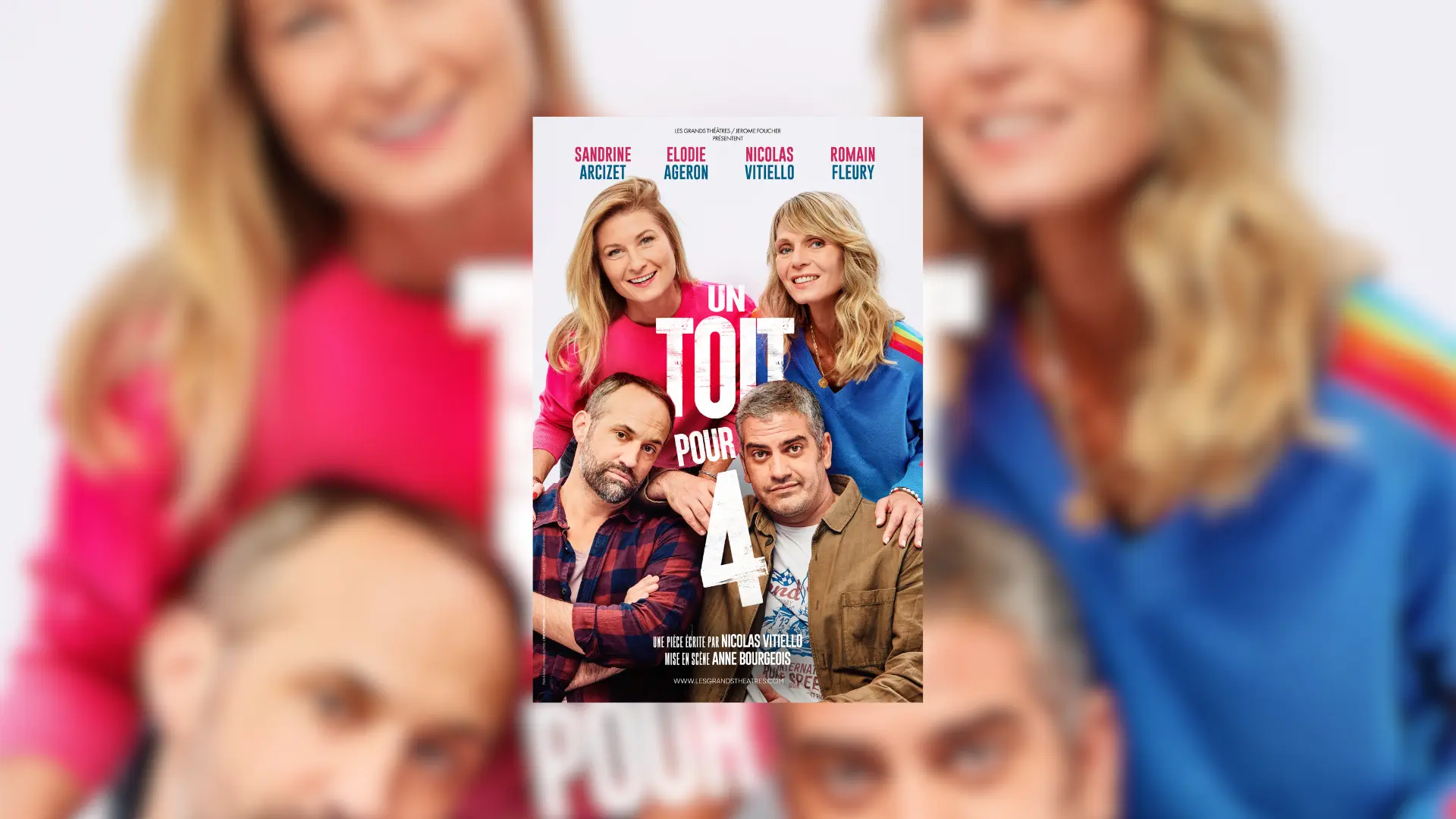 Théâtre : Un toit pour 4