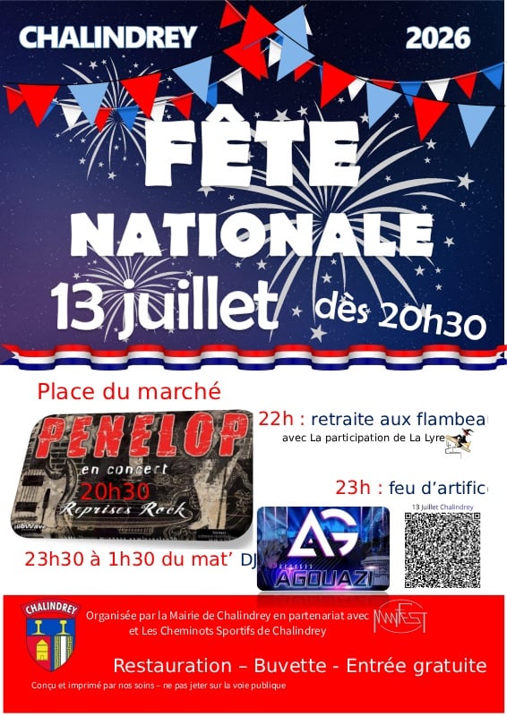 Fête Nationale à Chalindrey