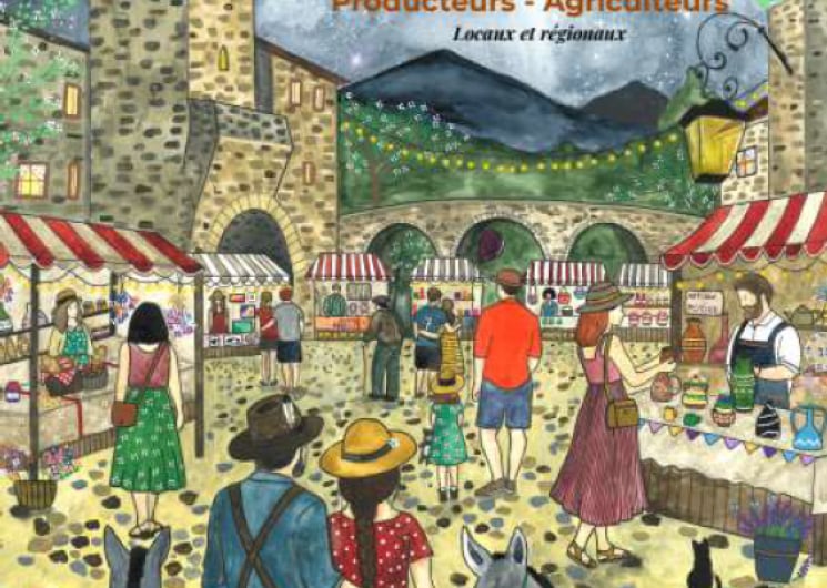 Marché nocturne – Les Dimanches Artisans