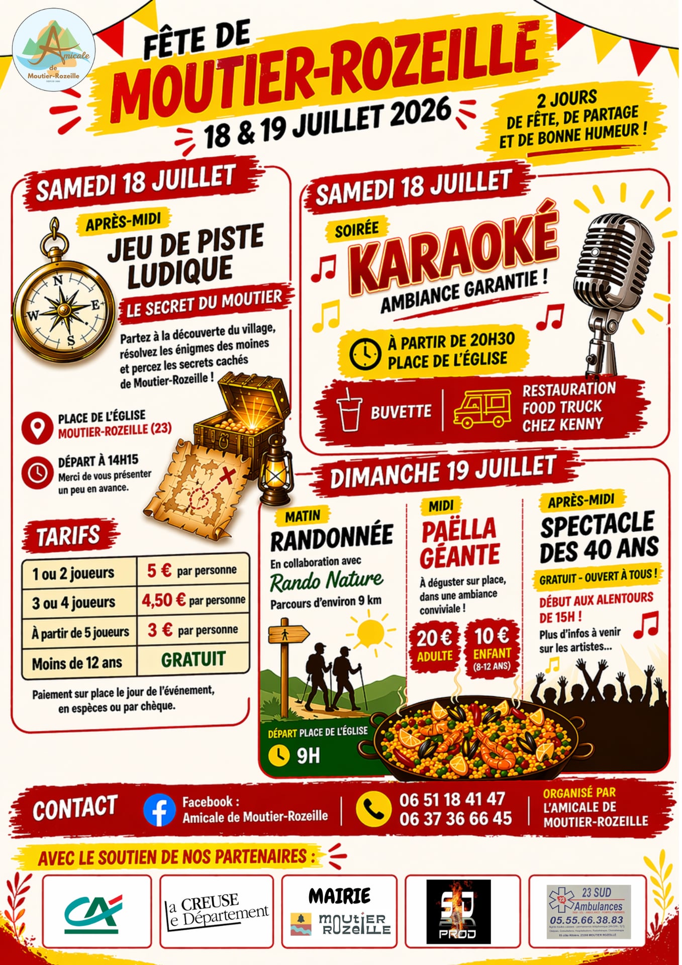 Fête des 40 ans de l'Amicale