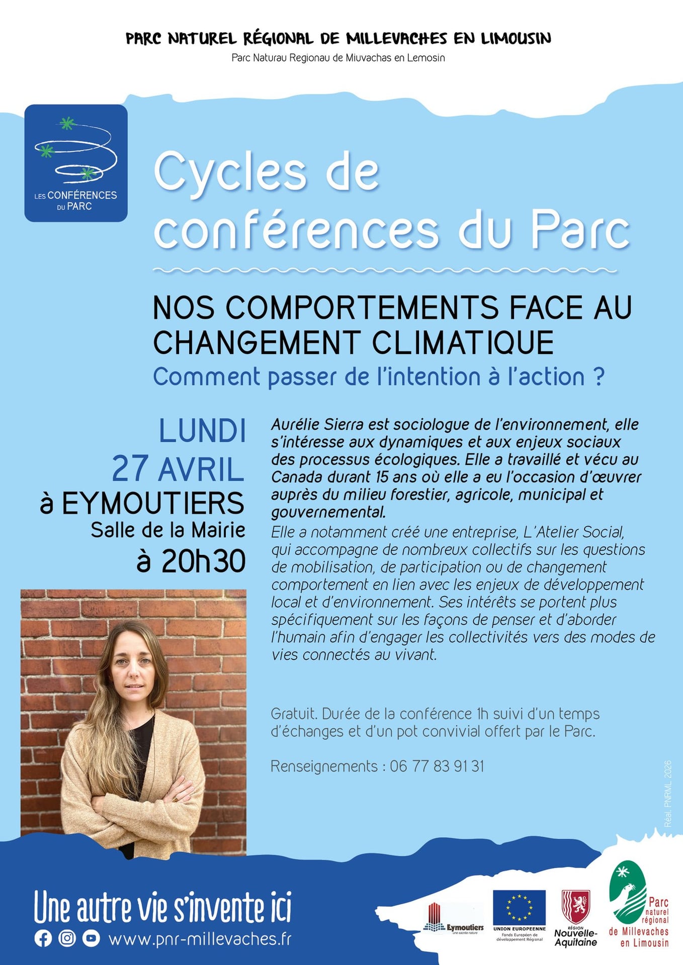 CONFERENCE - Nos comportements face au changement climatique