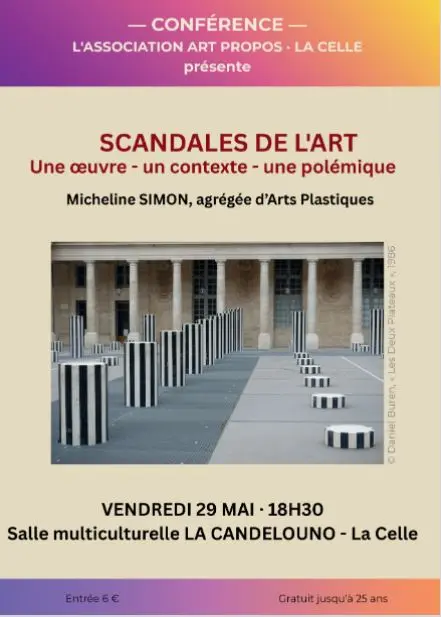 Conférence : Scandales de l'art