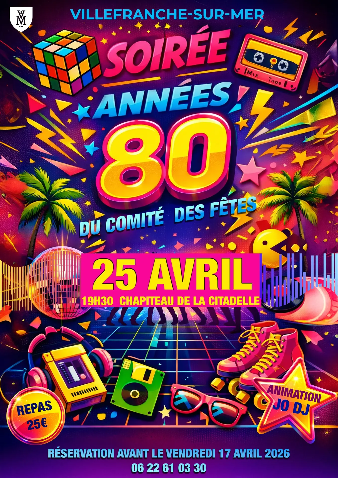Soirée année 80