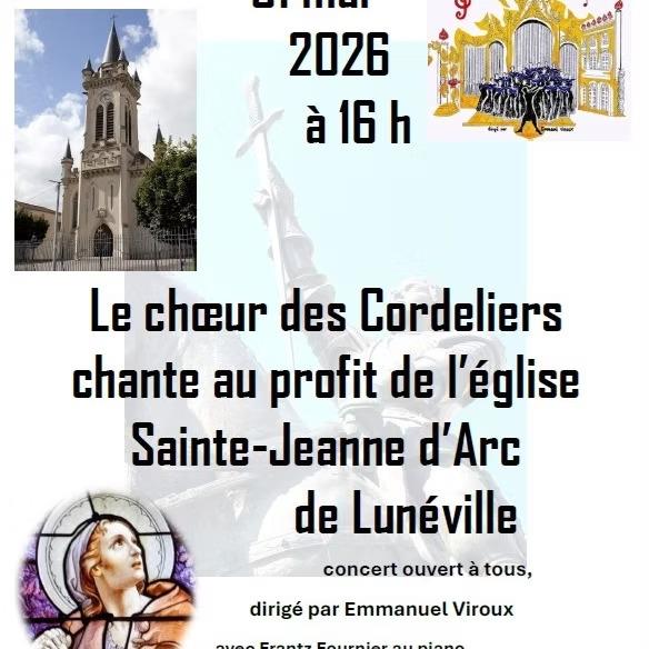 Concert le Chœur des Cordeliers