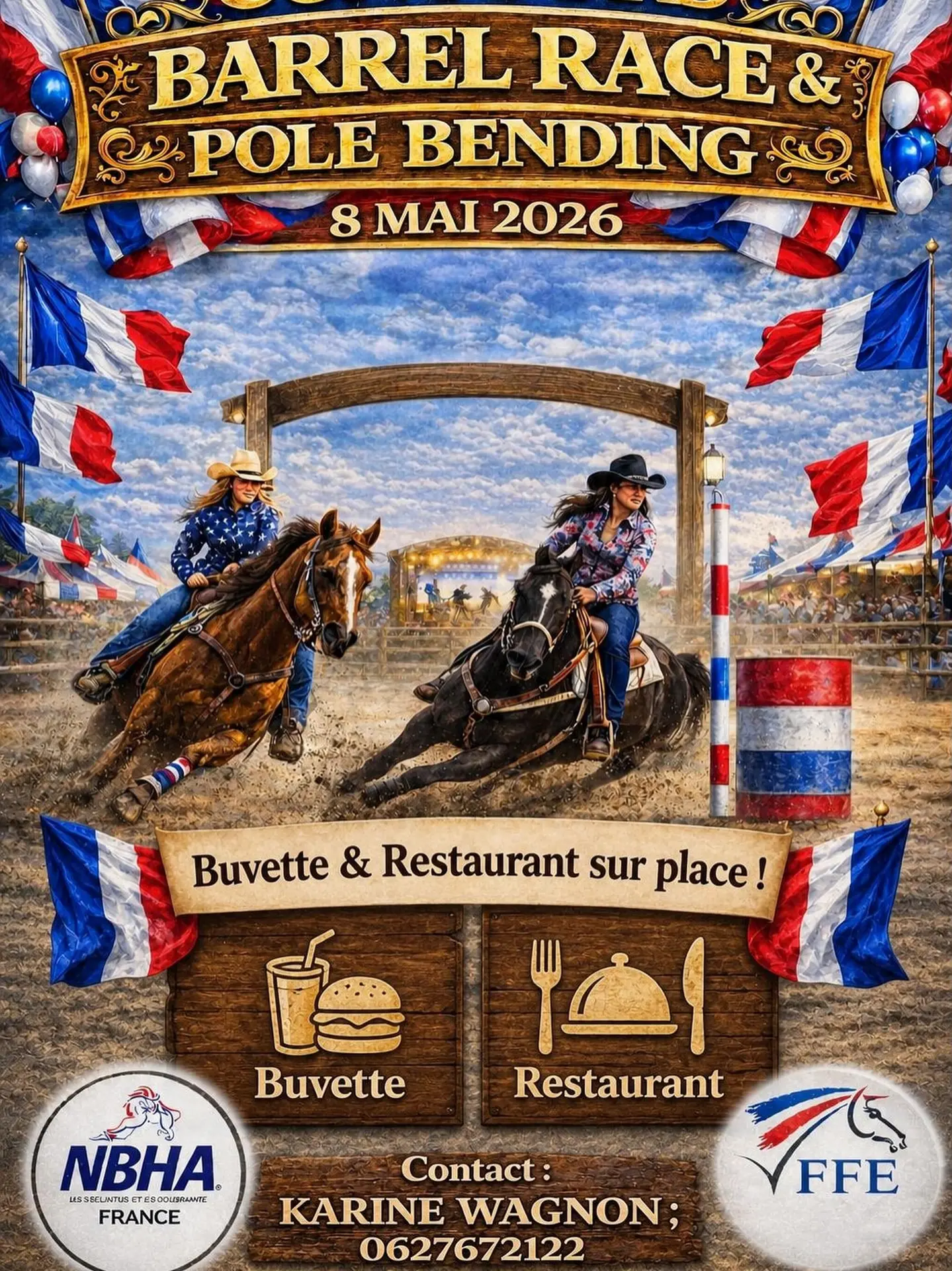 CONCOURS BARREL RACE & POLE BENDING