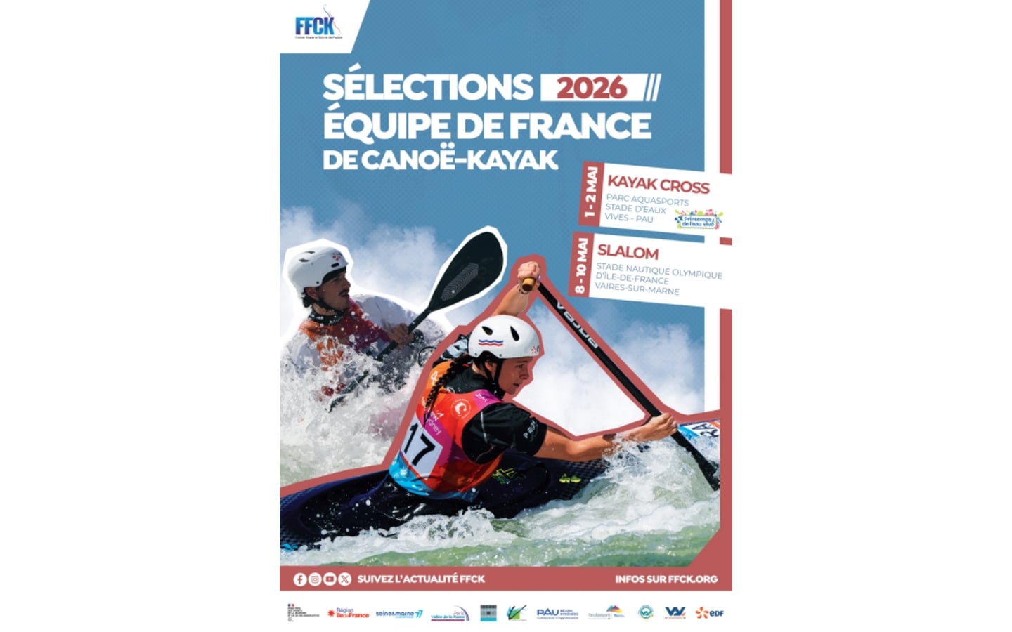 Sélection équipe de France de kayak cross