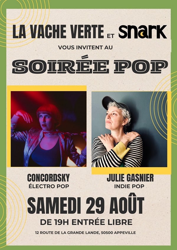 Concerts de JuliE GAsnieR et  Concordski