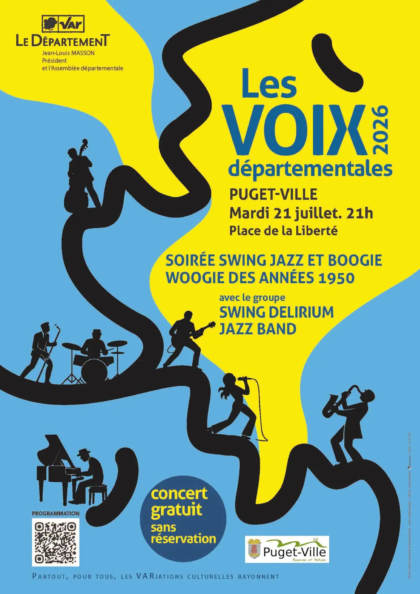 Les Voix départementales à Puget-Ville
