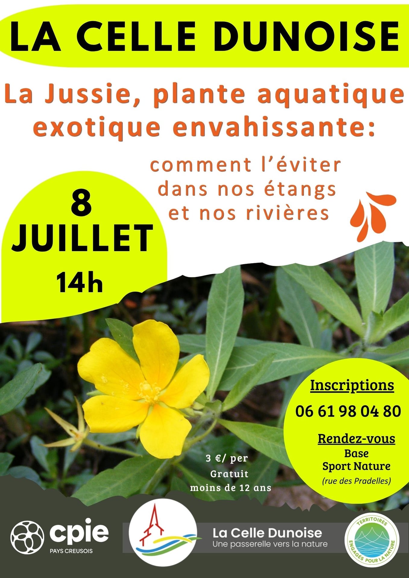 Sortie de découverte d'étang