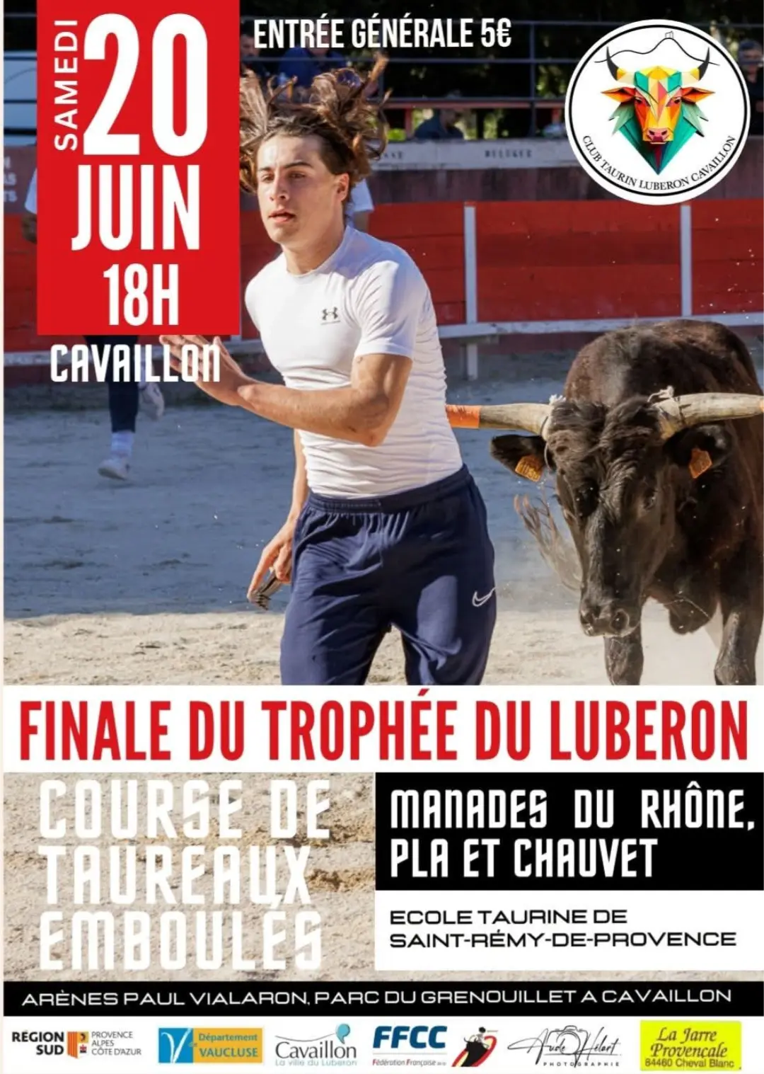 Course de taureaux emboulés