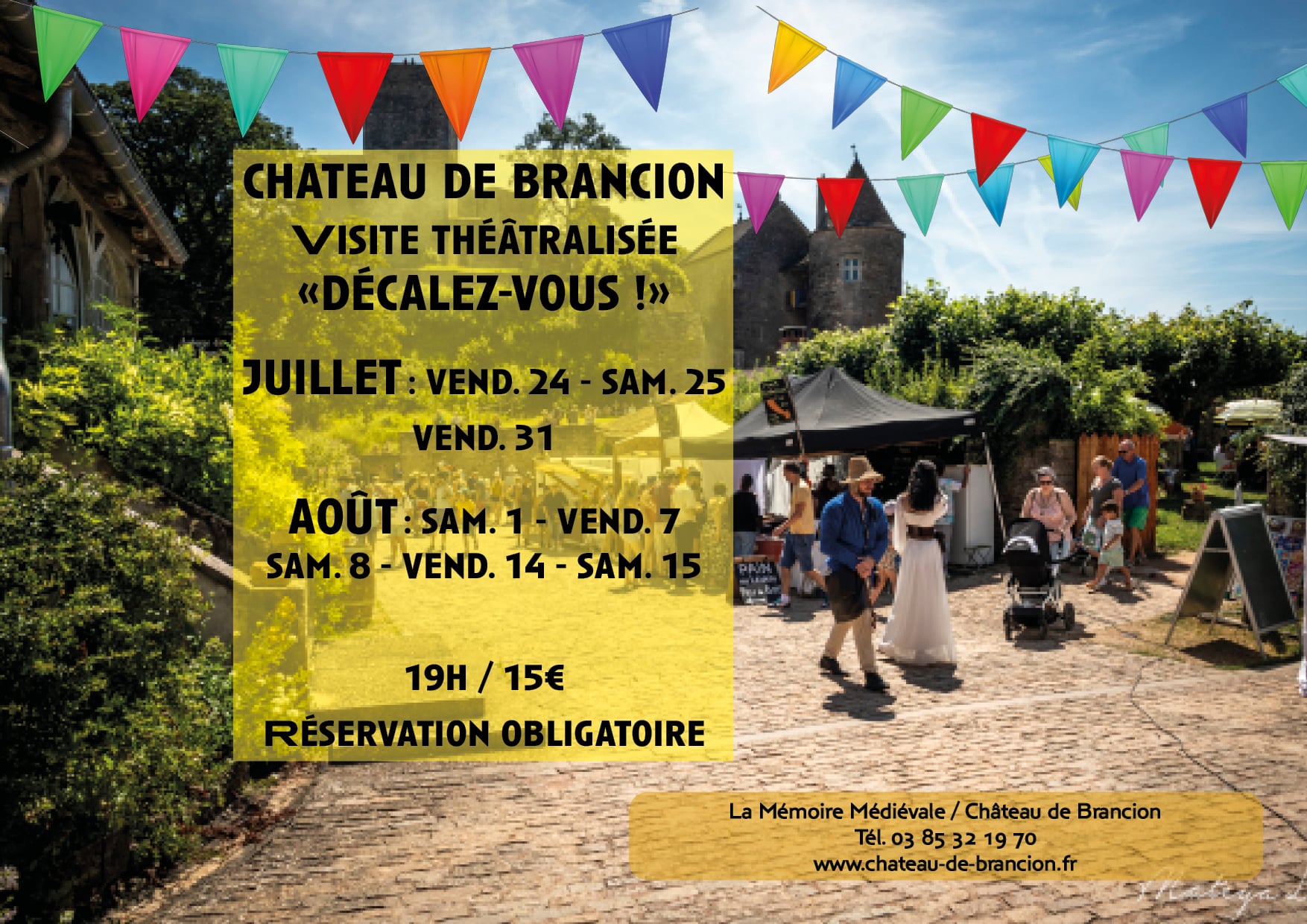 Visite théâtralisée : "décalez-vous !"