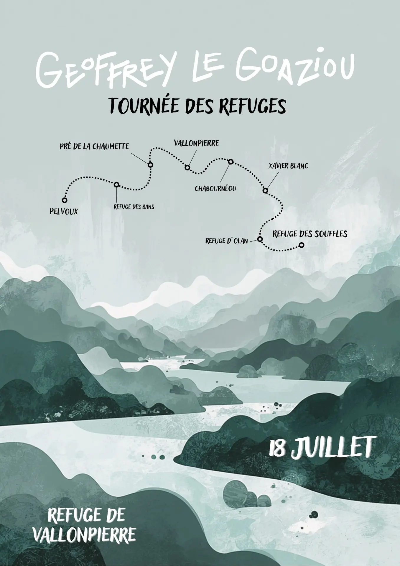 Concert Pop Folk - Refuge de Vallonpierre