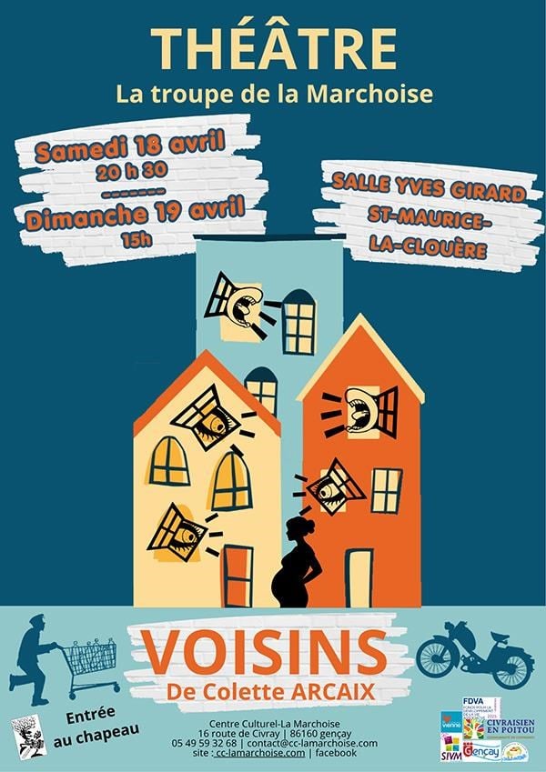 VOISINS de Colette ARCAIX