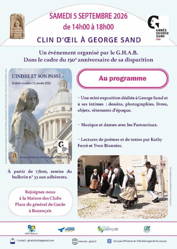 Exposition "Clin d'oeil à George Sand"