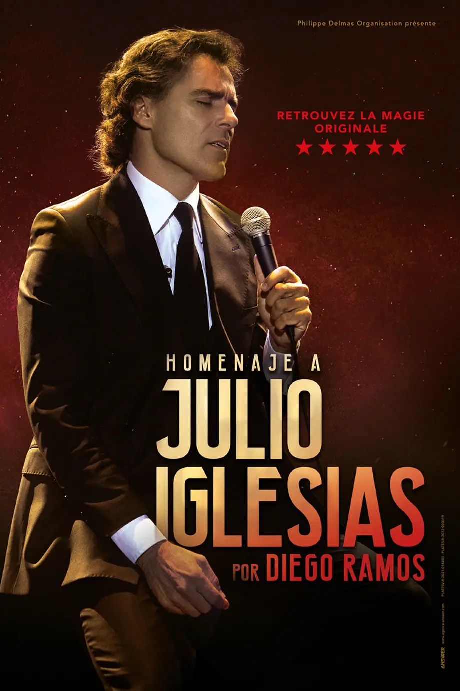 Hommage à Julio Iglesias par Diego Ramos