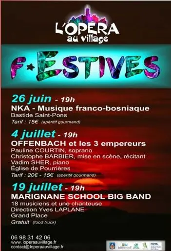 Concert : Marignane School Big Band - musique jazz | F'Estives