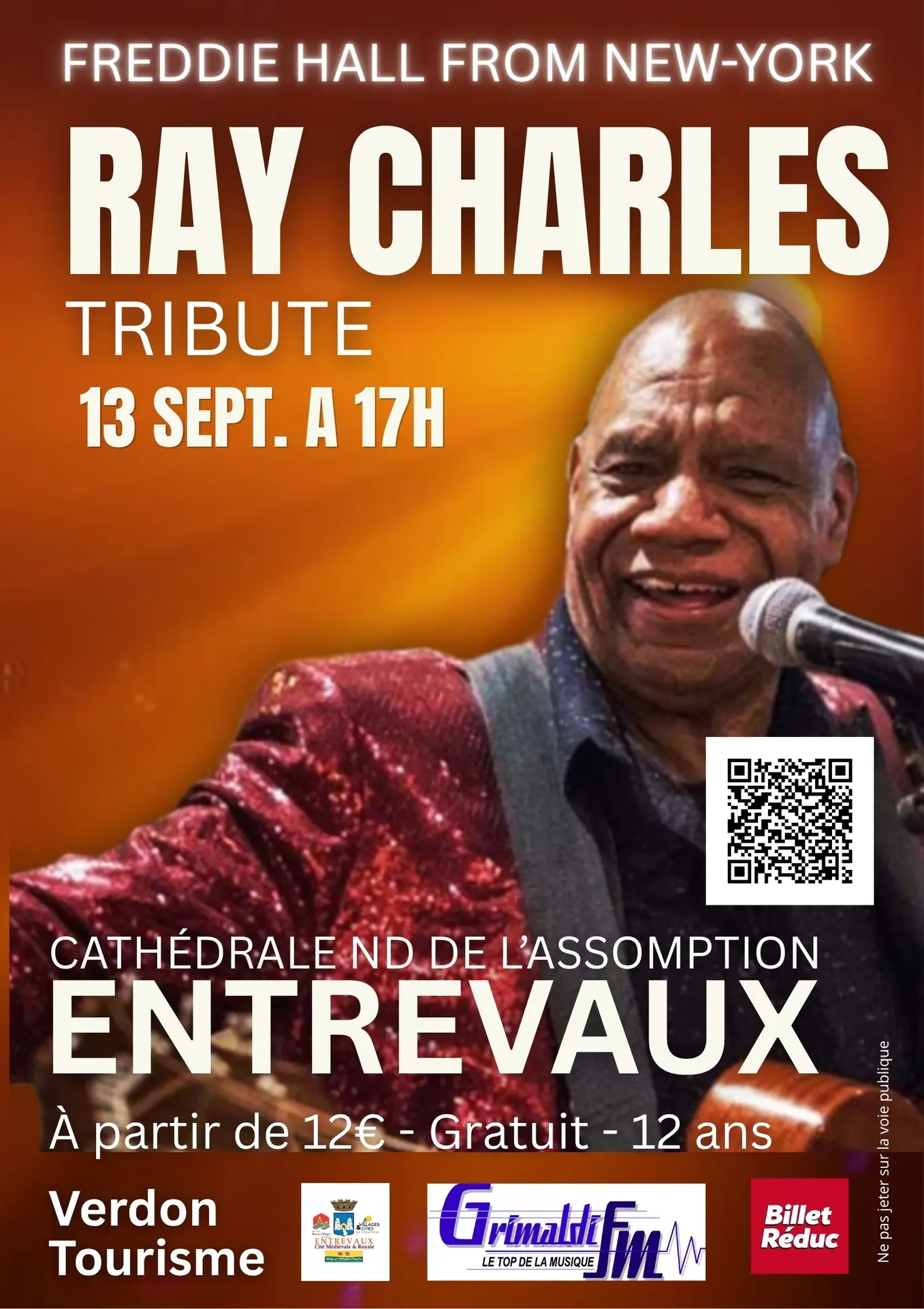Hommage à Ray Charles par Freddie Hall