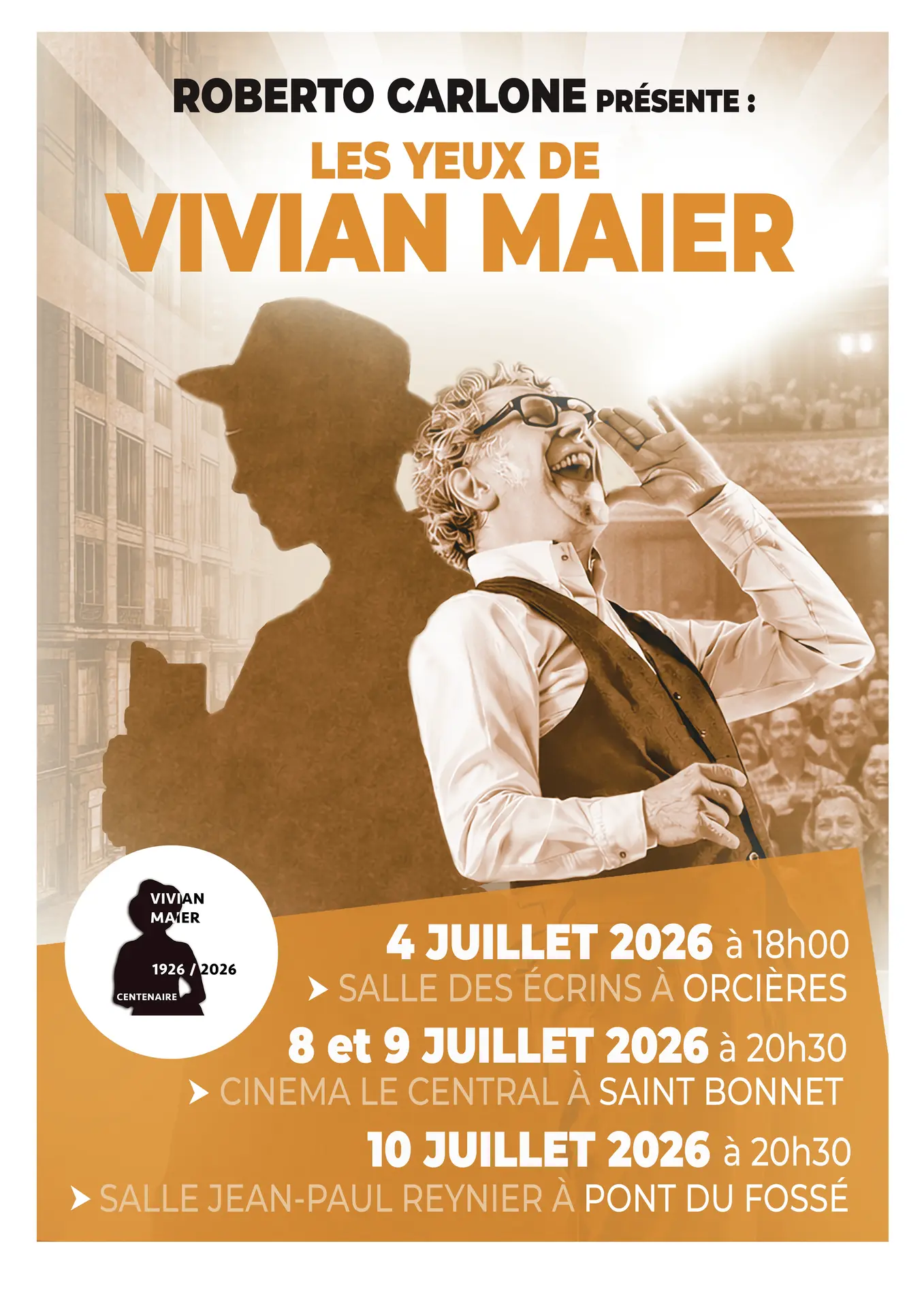 Les yeux de Vivian Maier, spectacle de Vivian Maier