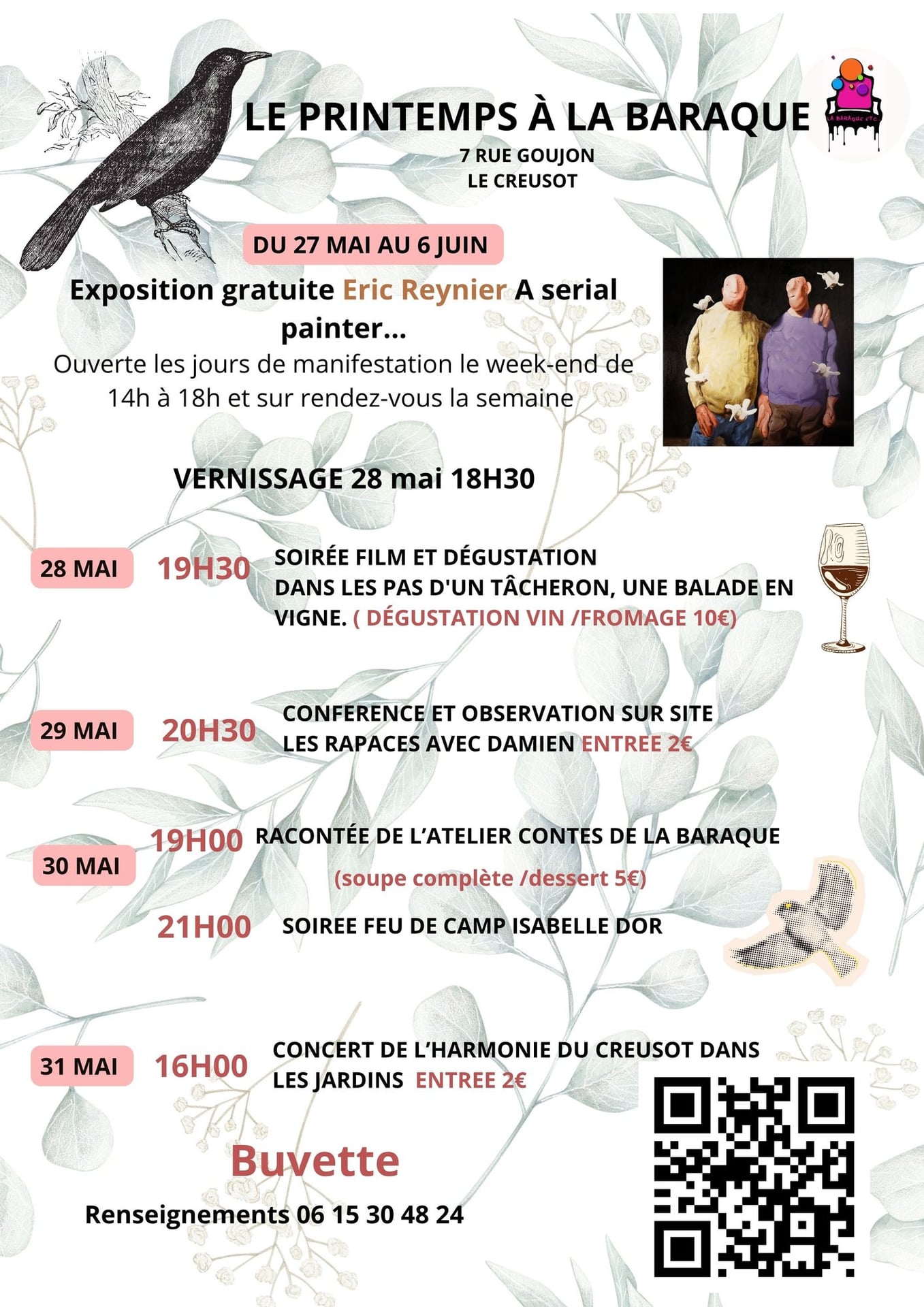 Le printemps à la Baraque