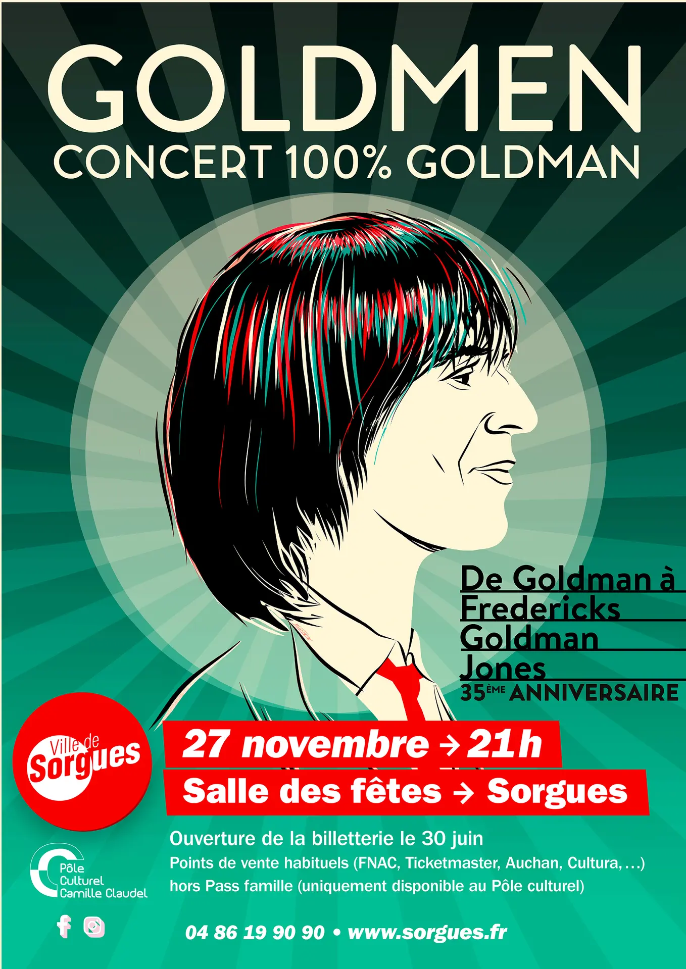 Goldmen concert 100% Goldman