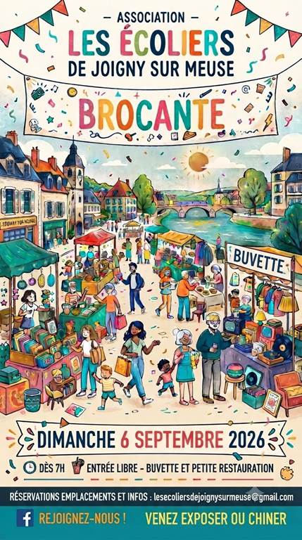 Brocante Joigny-sur-Meuse