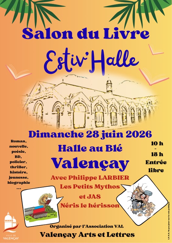 Salon du livre "Estiv'Halle"