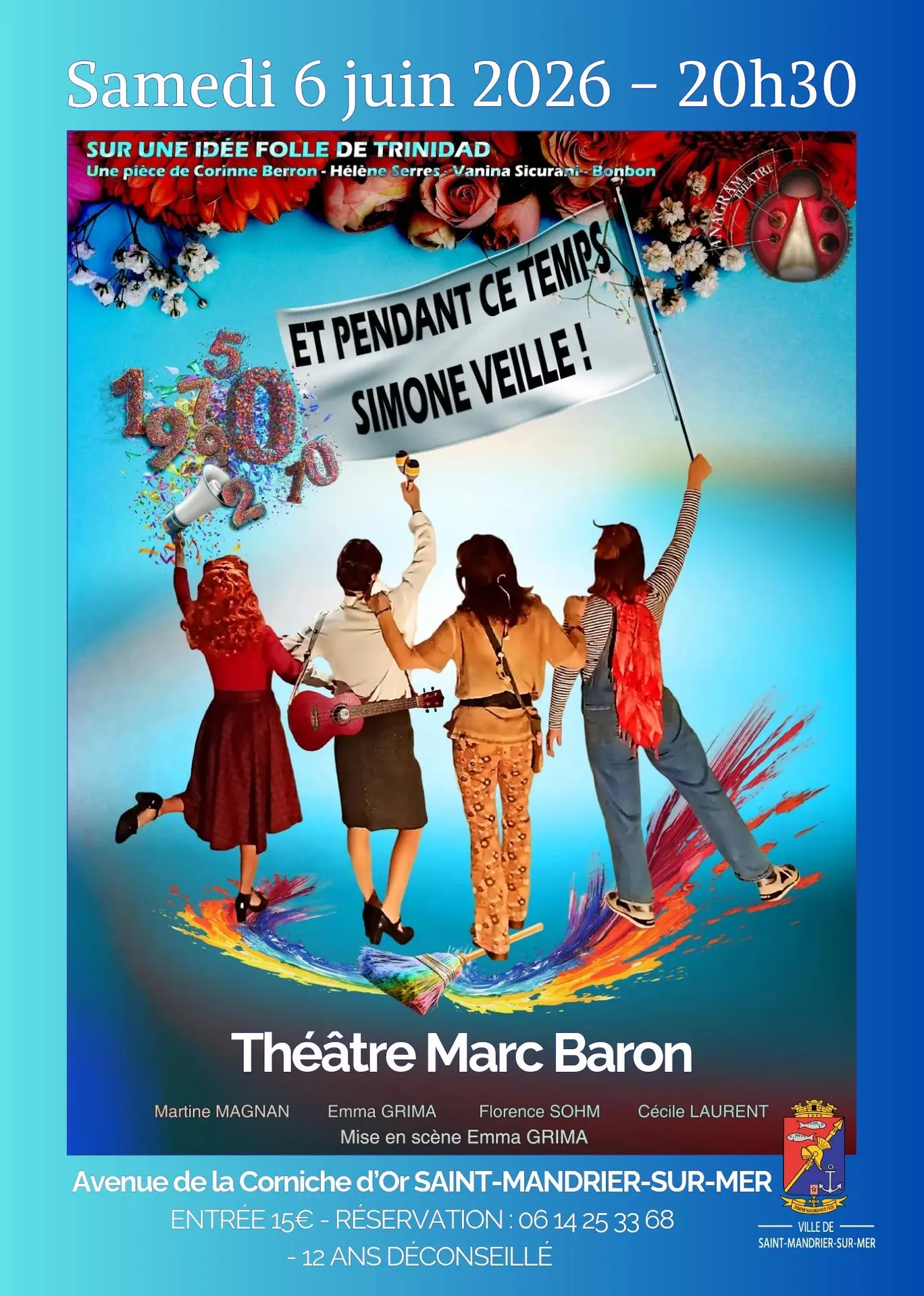 Théâtre - "Et pendant ce temps Simone Veil"