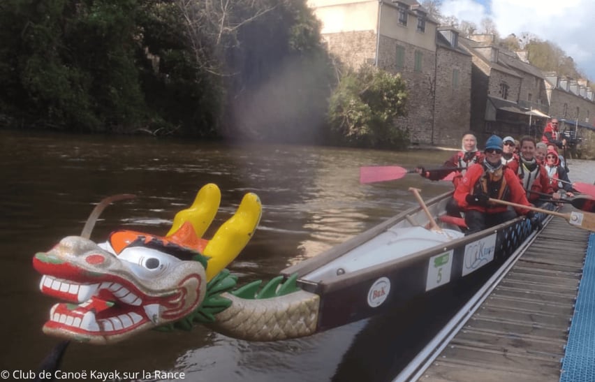 Balade accompagnée sur un Dragon boat