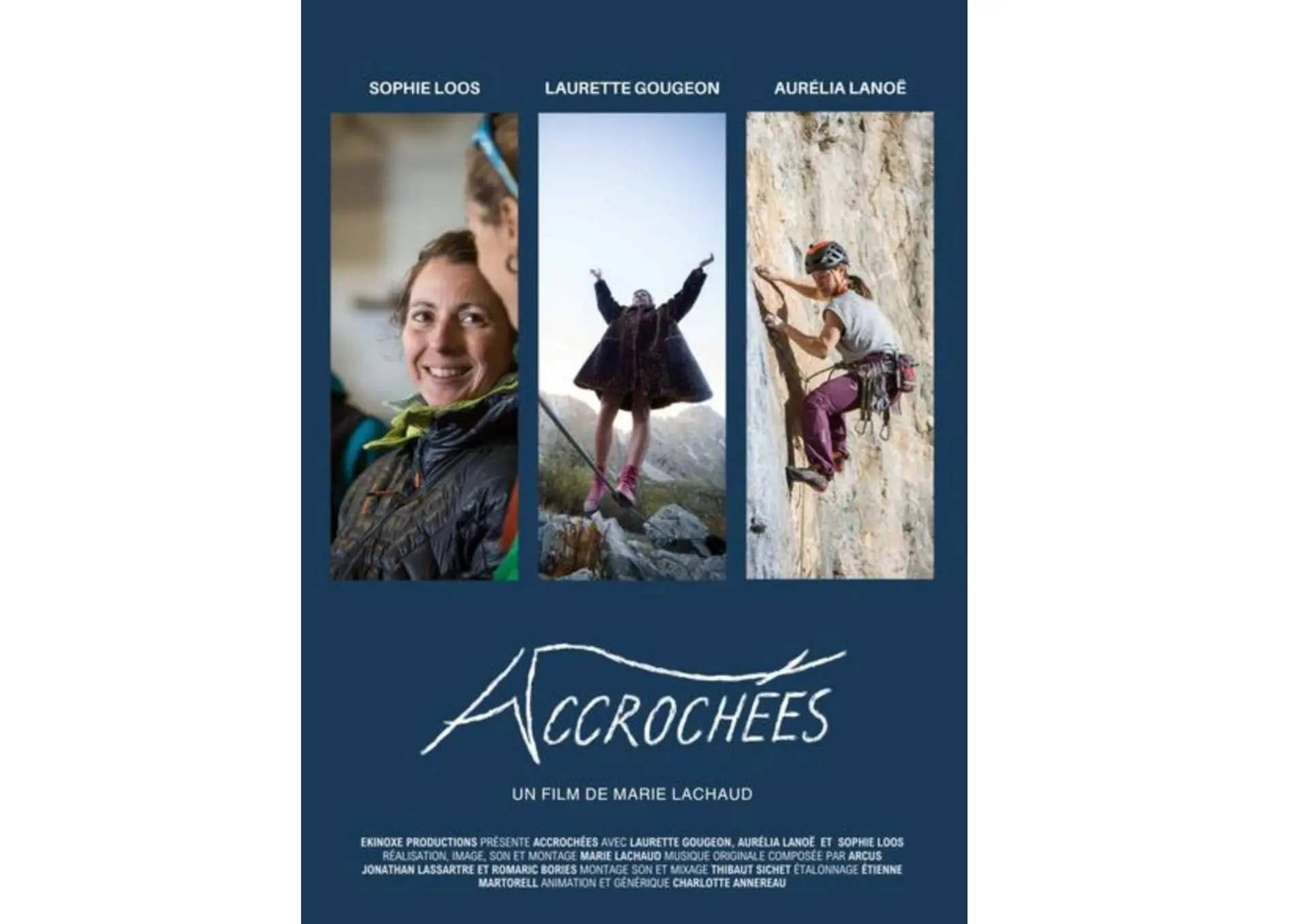 Projection : "Accrochées"