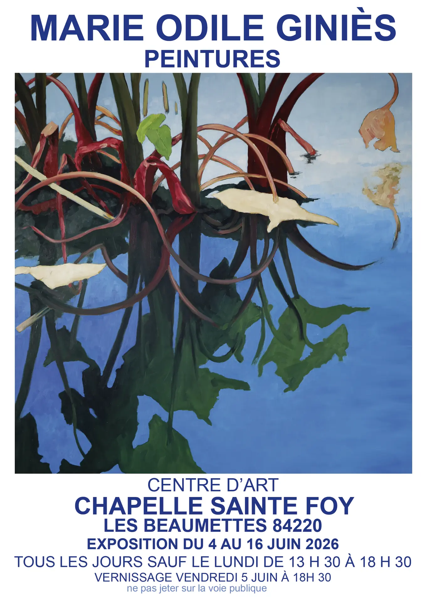 Peintures - Exposition de Marie Odile Giniès
