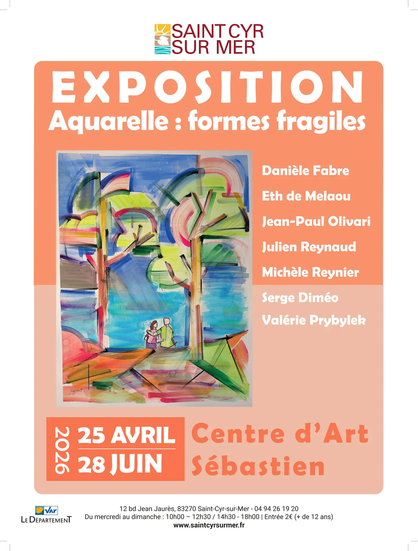 Exposition Aquarelle - Formes Fragiles