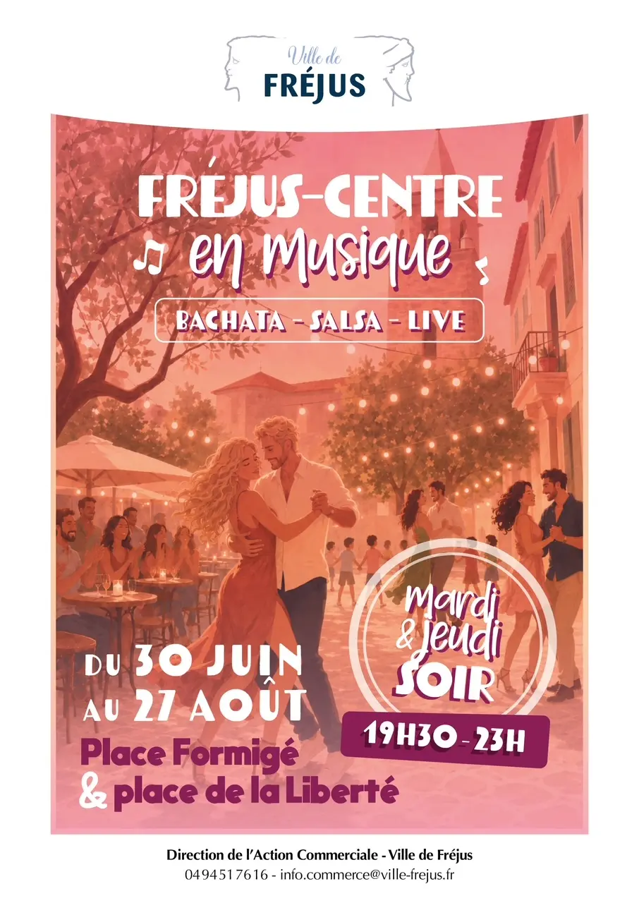 Fréjus-centre en musique