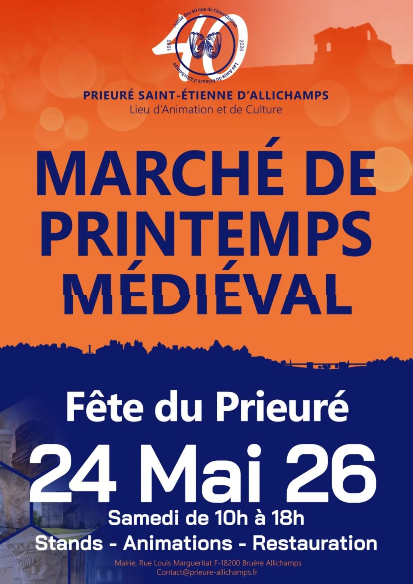 Marché de Printemps médiéval - Fête du Prieuré