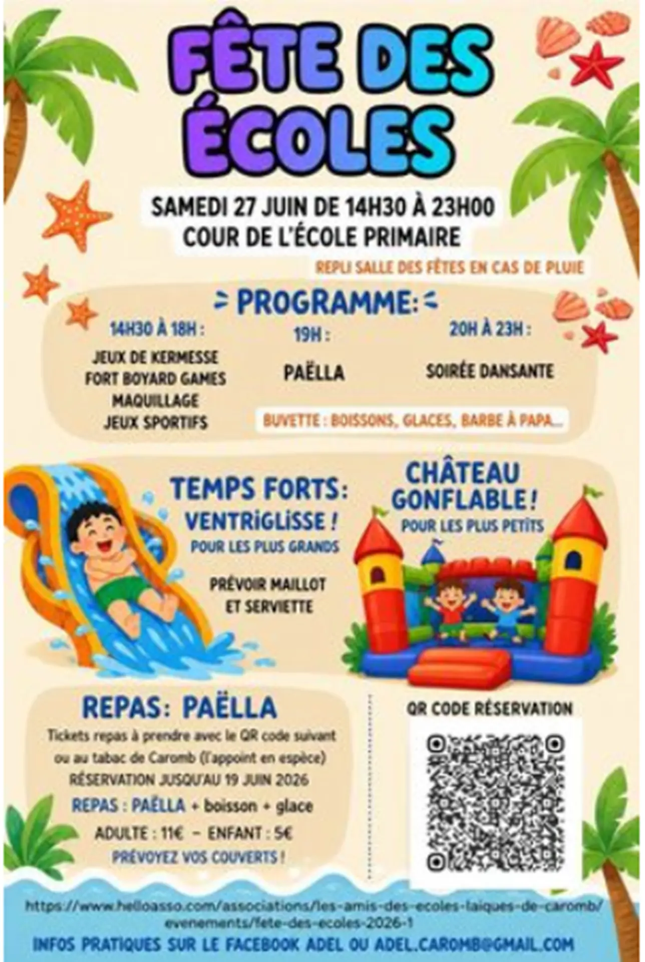 Fête des écoles de Caromb
