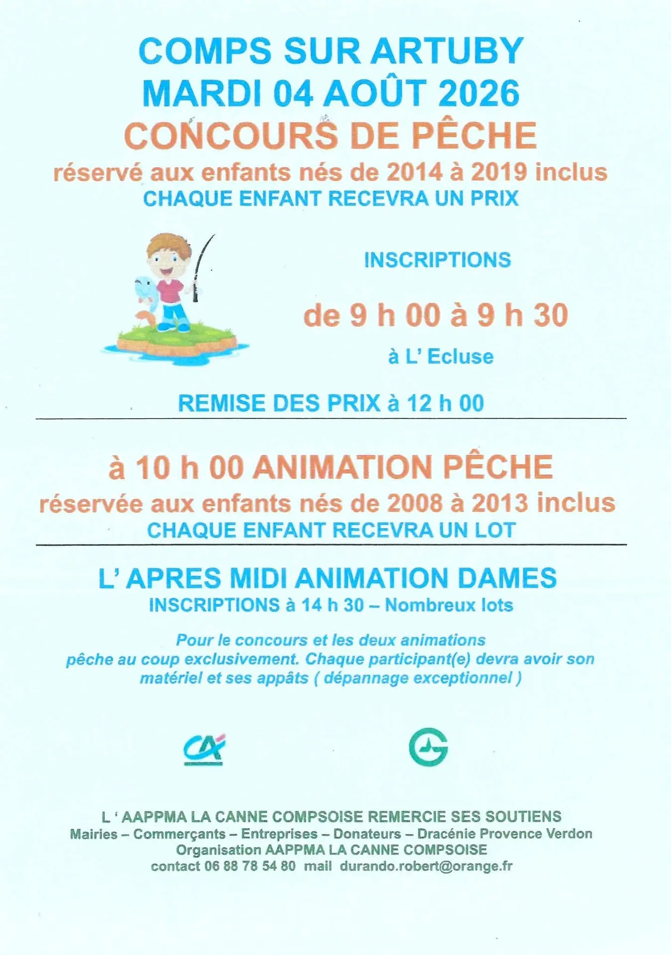 Concours de pêche