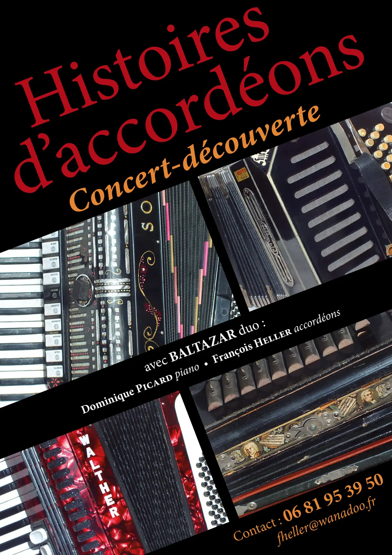 Concert découverte - Histoire d'accordéons