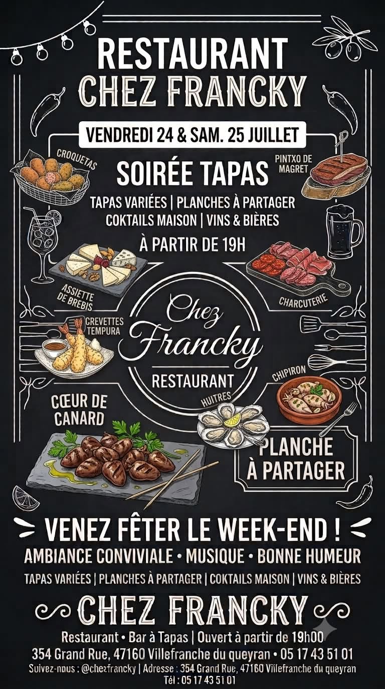 Soirée tapas