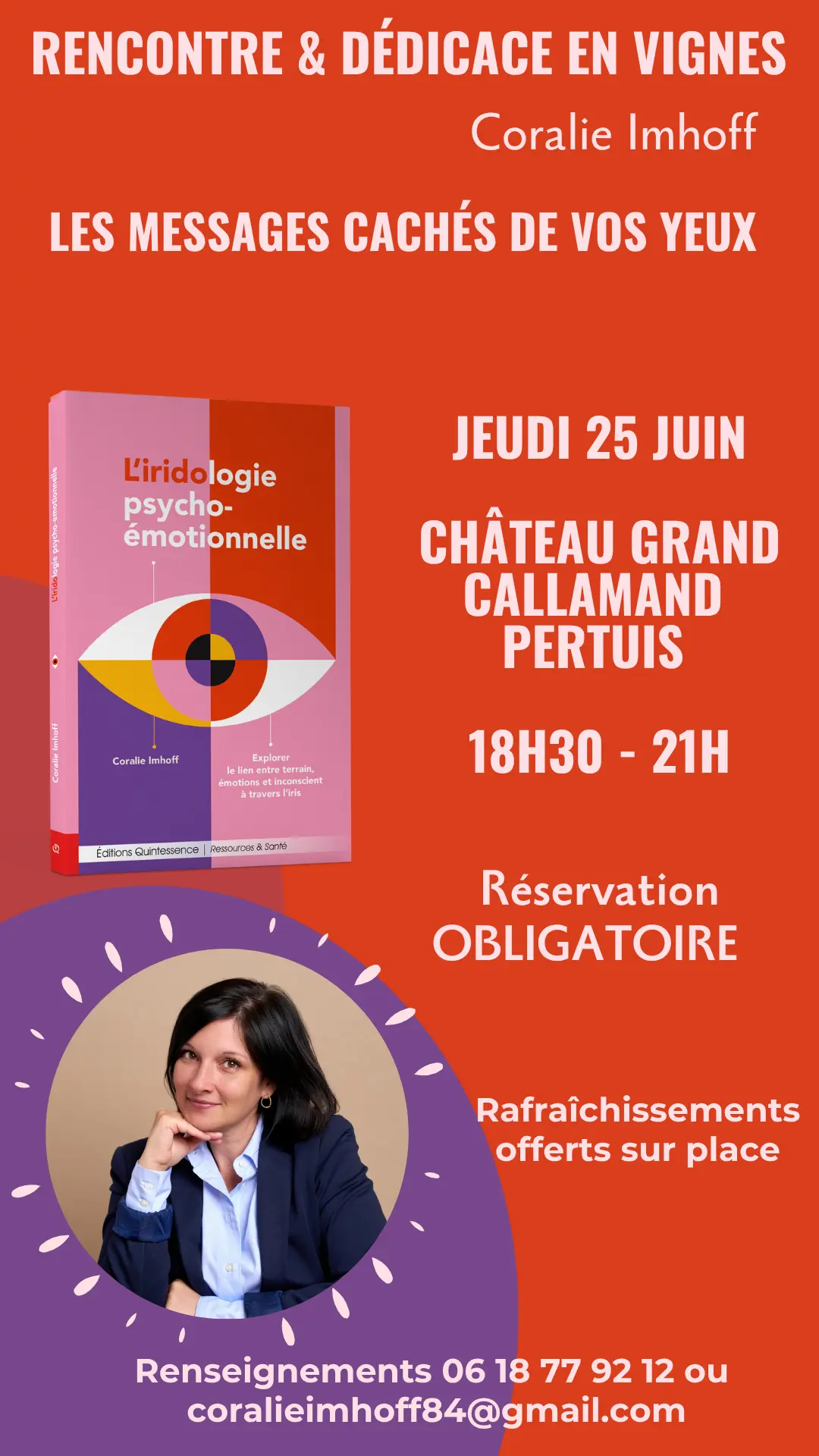 Rencontres Dédicace au Château Grand Callamand
