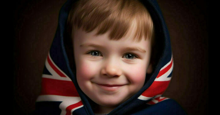 An English moment for babies