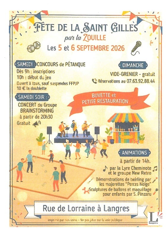 La fête de la Saint Gilles 2026