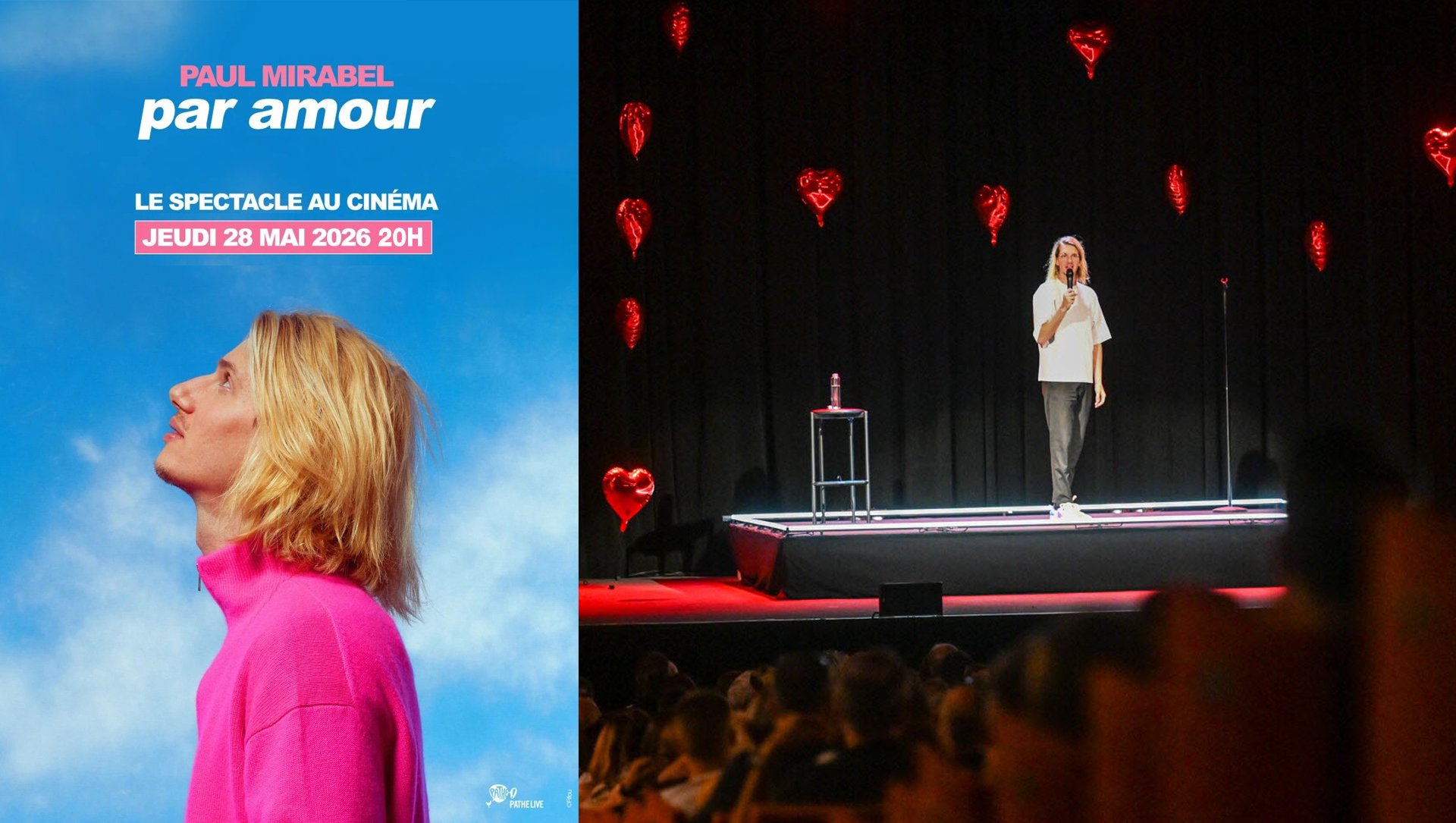 CINÉ SPECTACLE: PAUL MIRABEL - PAR AMOUR