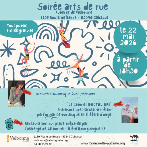 Soirée art de rue à l'ESAT de Valbonne