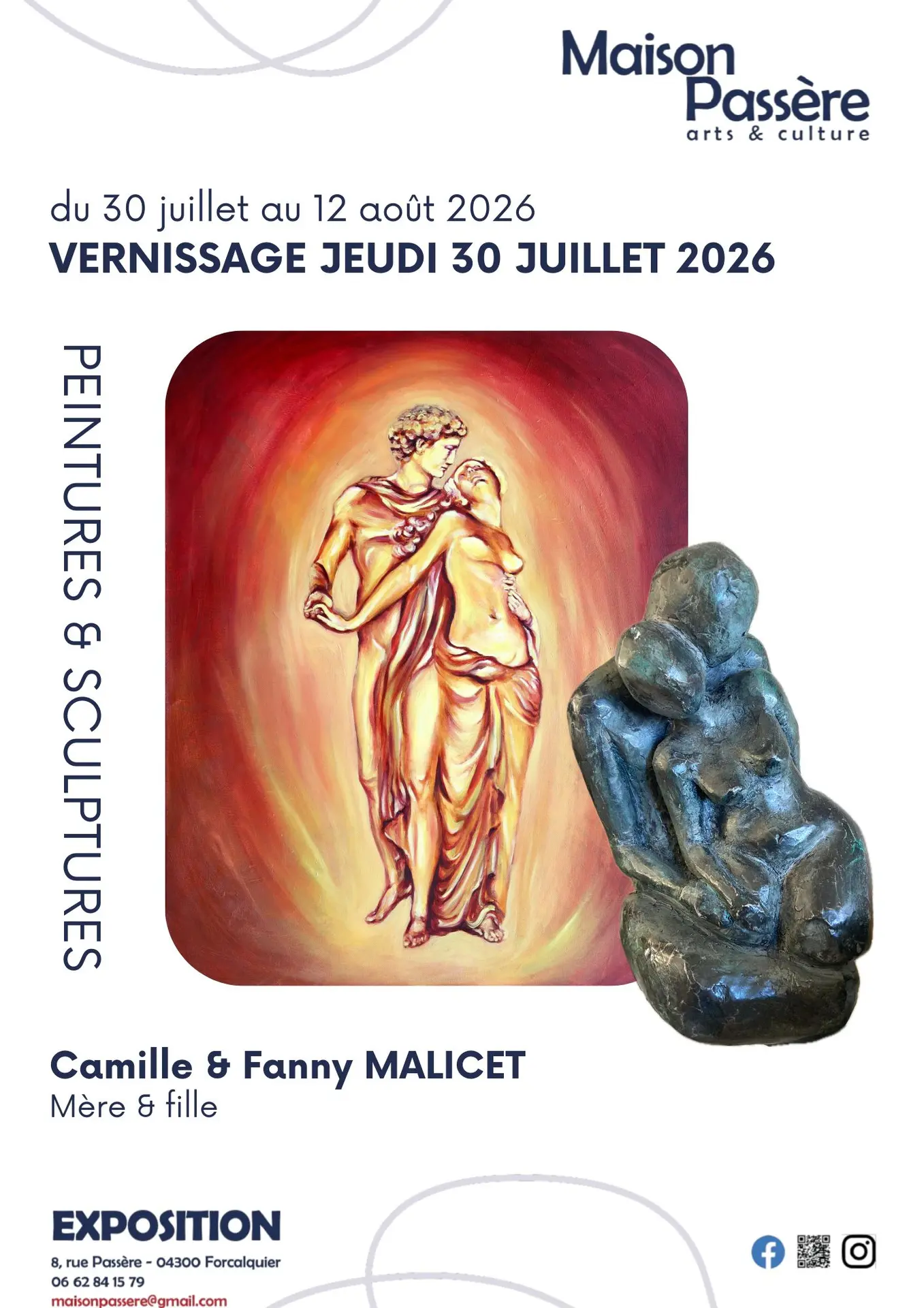Exposition Camille et Fanny Malicet "Entre Mère et Fille"