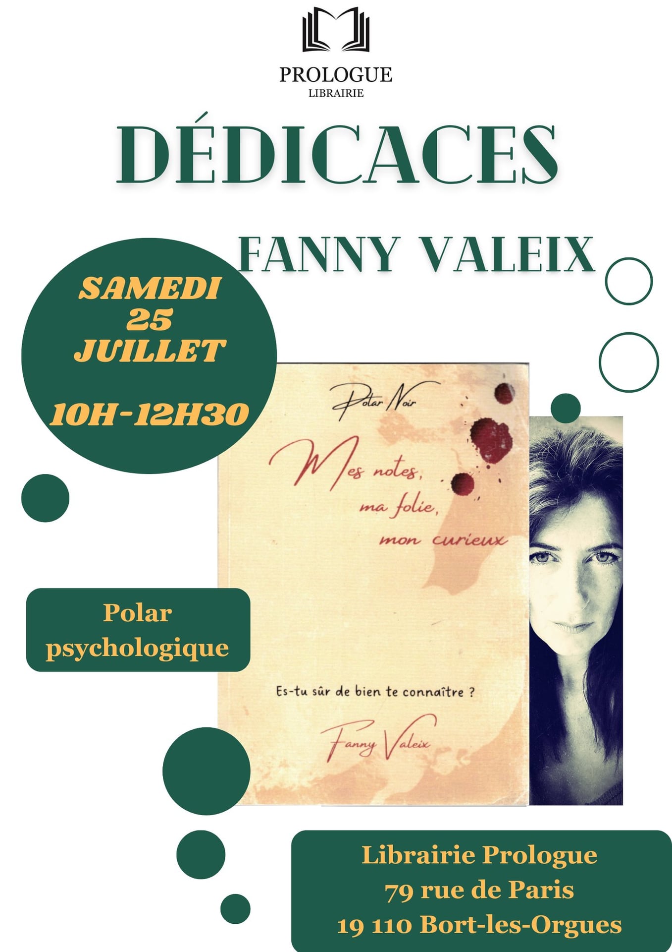 Fanny Valeix en dédicaces