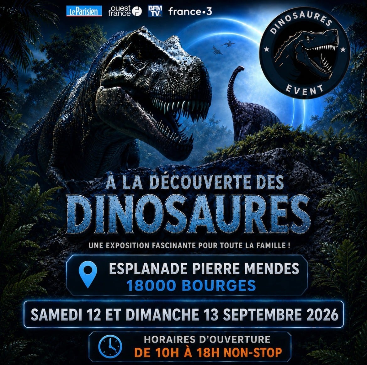 Exposition "À la découverte des dinosaures"