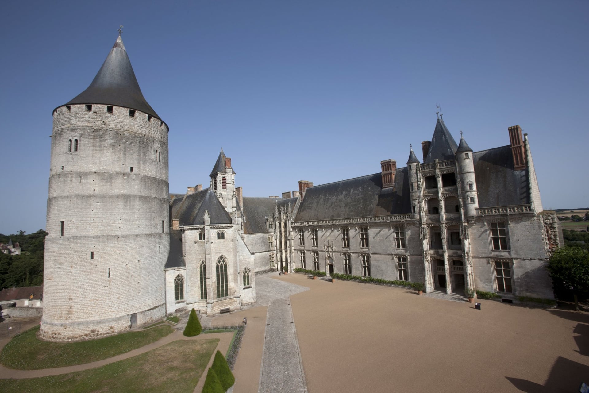 Visite du château de Châteaudun