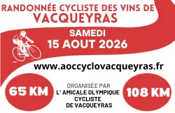 Randonnée cycliste des vins de Vacqueyras