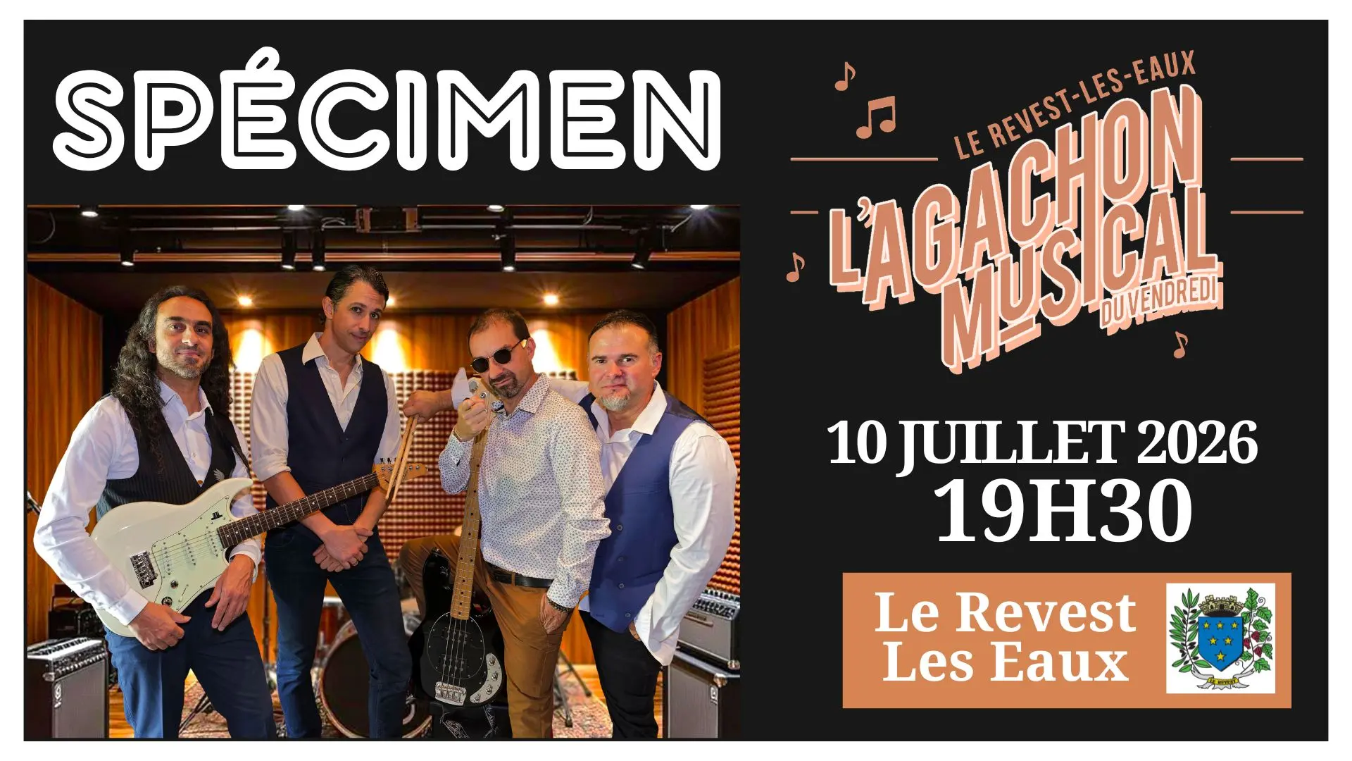 Concert - Spécimen - L'Agachon musical du vendredi