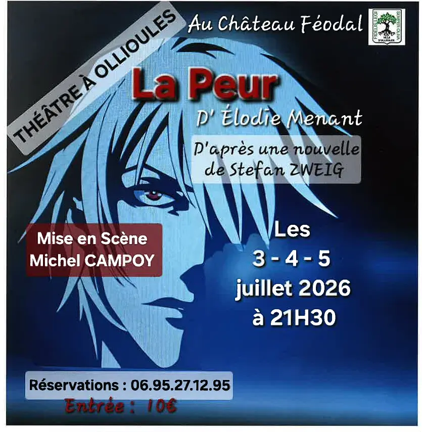 Théâtre "La peur" d'Elodie Menant